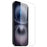 NORTHJO For iPhone 16 Clear Phone Case Four Corner Shockproof TPU Cover with Tempered Glass - 3