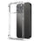NORTHJO For iPhone 16 Pro Clear Phone Case Four Corner Shockproof TPU Cover with Tempered Glass - 2
