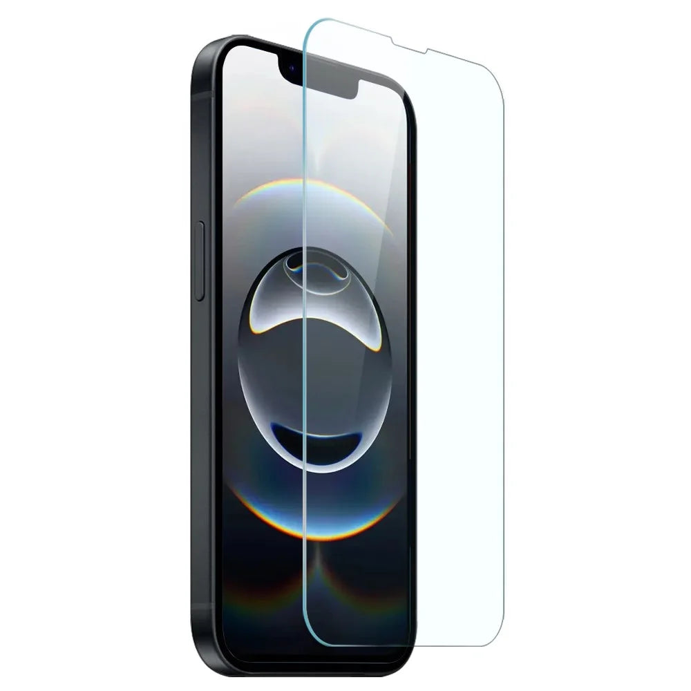 NORTHJO For iPhone 17e / 16e Clear Phone Case Four Corner Shockproof TPU Cover with Tempered Glass - 3