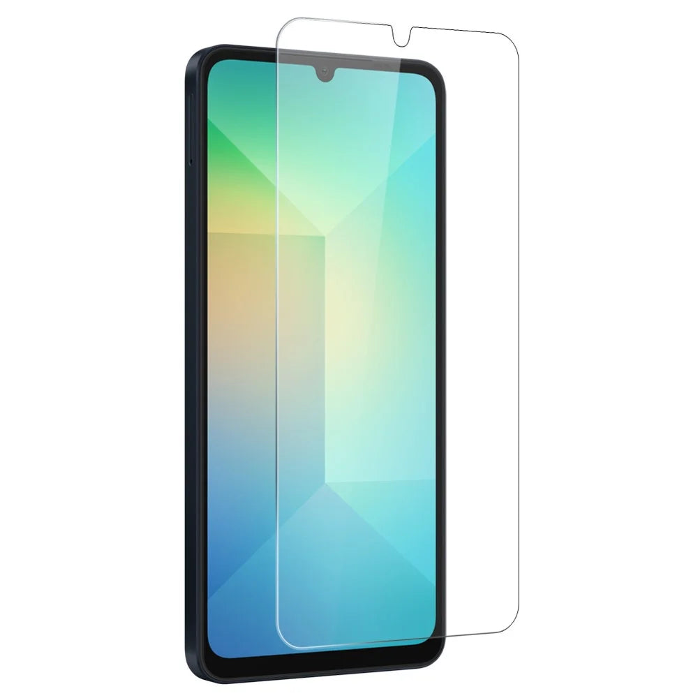 NORTHJO For Samsung Galaxy A06 4G  /  5G Clear Phone Case Four Corner Shockproof TPU Cover with Tempered Glass - 3