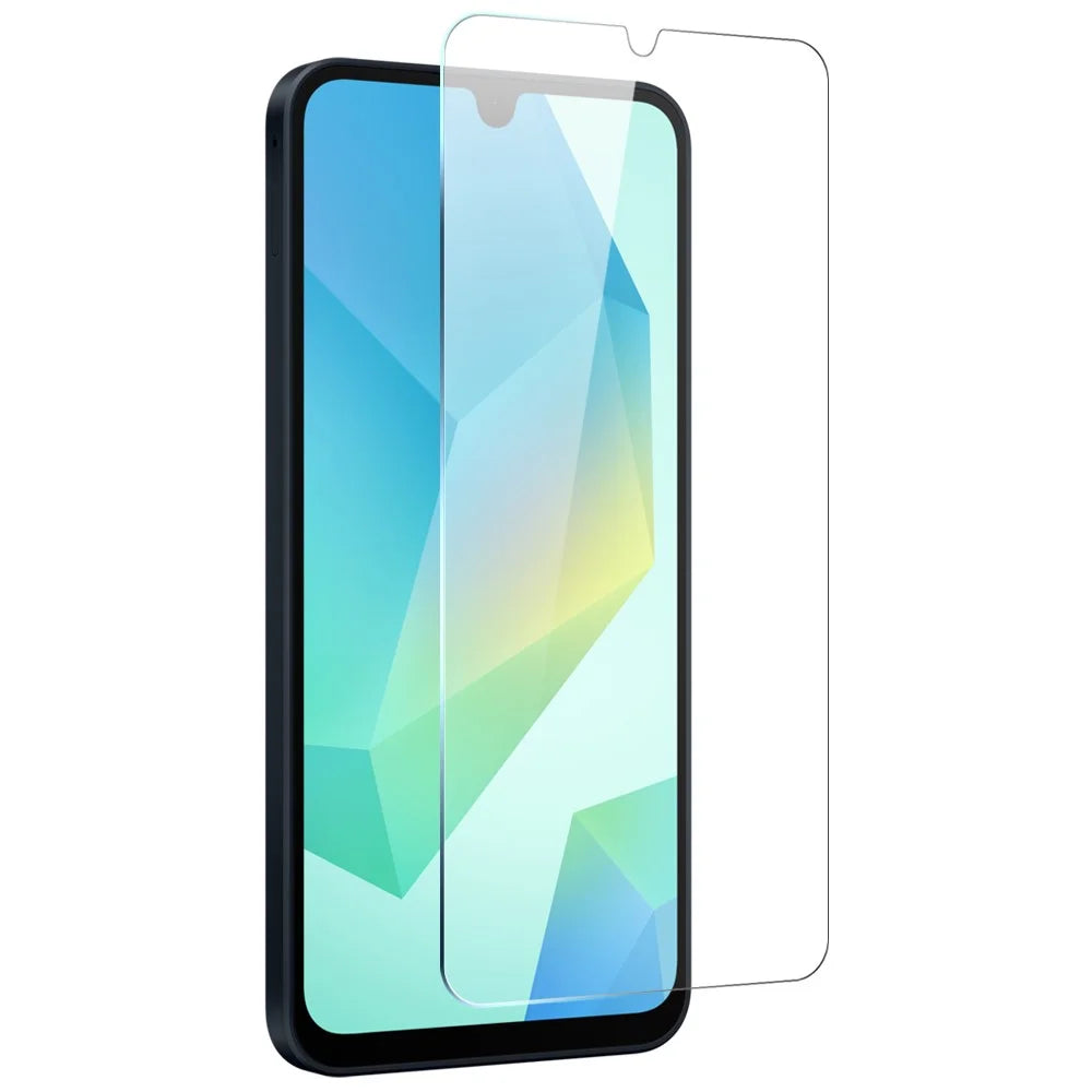 NORTHJO For Samsung Galaxy A16 4G  /  5G Clear Phone Case Four Corner Shockproof TPU Cover with Tempered Glass - 3