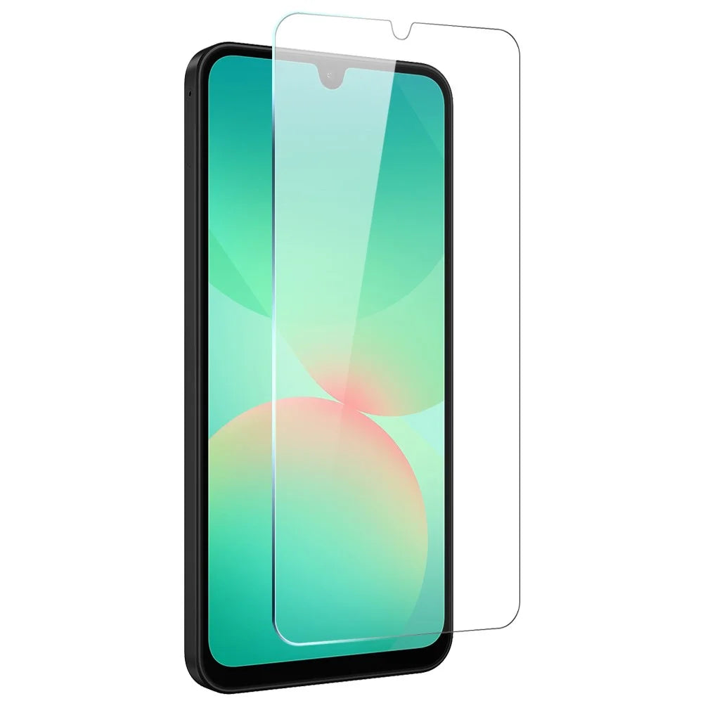 NORTHJO For Samsung Galaxy A26 5G Clear Phone Case Four Corner Shockproof TPU Cover with Tempered Glass - 3