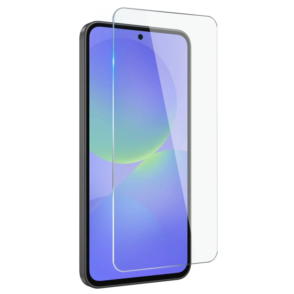 NORTHJO For Samsung Galaxy A36 5G Clear Phone Case Four Corner Shockproof TPU Cover with Tempered Glass - 3