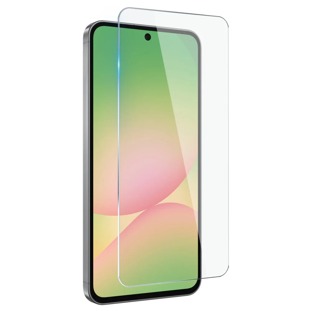 NORTHJO For Samsung Galaxy A56 5G Clear Phone Case Four Corner Shockproof TPU Cover with Tempered Glass - 3