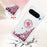 For Google Pixel 10 Pro / 10 TPU Case with Kickstand Quicksand Shockproof Cover - Rose Gold / Hearts - 4
