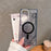 For Samsung Galaxy S25 Ultra Magnetic Case TPU + PC Quicksand Phone Cover - Black Quicksand - 3