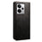 For Realme 14 5G Case Crazy Horse Texture Waxy Leather Wallet Stand Phone Cover - Black - 7
