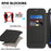 For iPhone 16 Pro Leather Case Compatible with MagSafe RFID Blocking Card Holder Phone Cover - Brown - 6