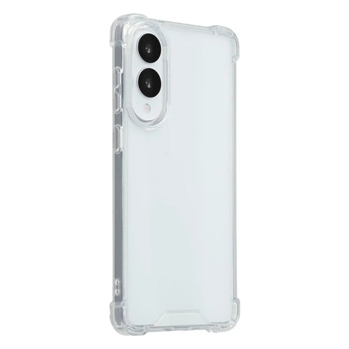 For Samsung Galaxy S25 Edge Phone Case TPU + Acrylic 1.5mm Shockproof Clear Back Cover - 1