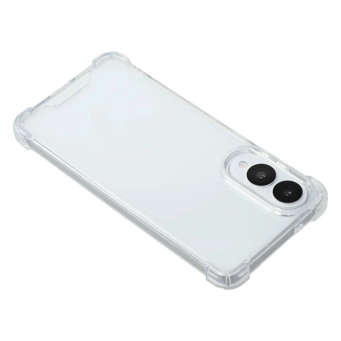 For Samsung Galaxy S25 Edge Phone Case TPU + Acrylic 1.5mm Shockproof Clear Back Cover - 4