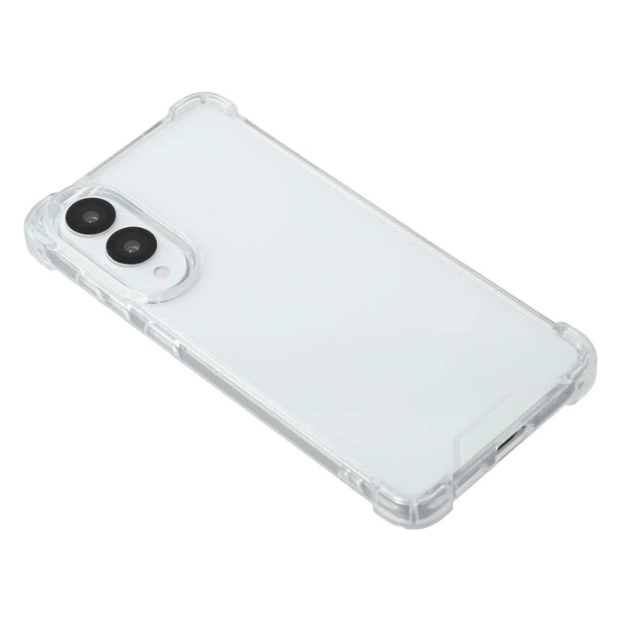 For Samsung Galaxy S25 Edge Phone Case TPU + Acrylic 1.5mm Shockproof Clear Back Cover - 5
