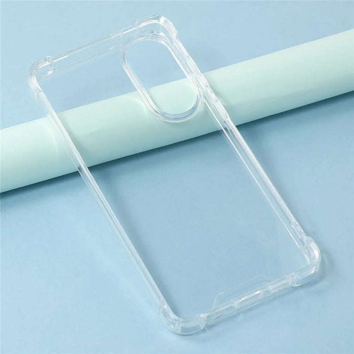 For Samsung Galaxy S25 Edge Phone Case TPU + Acrylic 1.5mm Shockproof Clear Back Cover - 7