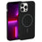 For iPhone 13 Pro Max Case Compatible with MagSafe Slim PC Phone Back Cover - Black - 1
