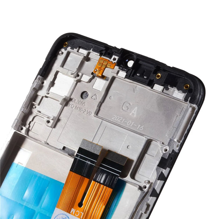 For Samsung Galaxy A02s (164.2mm) A025 Grade B LCD Screen and Digitizer Assembly + Frame Replacement Part (without Logo) - 4