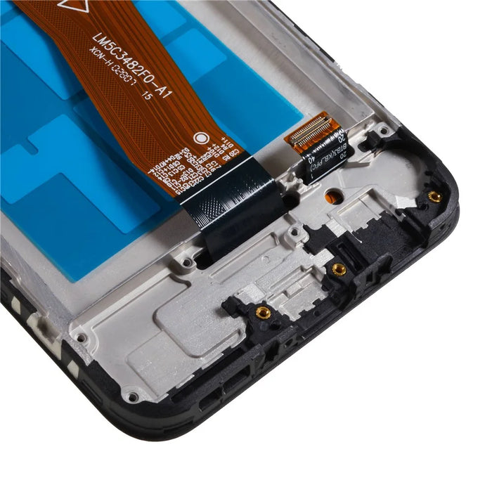 For Samsung Galaxy A02s (164.2mm) A025 Grade B LCD Screen and Digitizer Assembly + Frame Replacement Part (without Logo) - 5