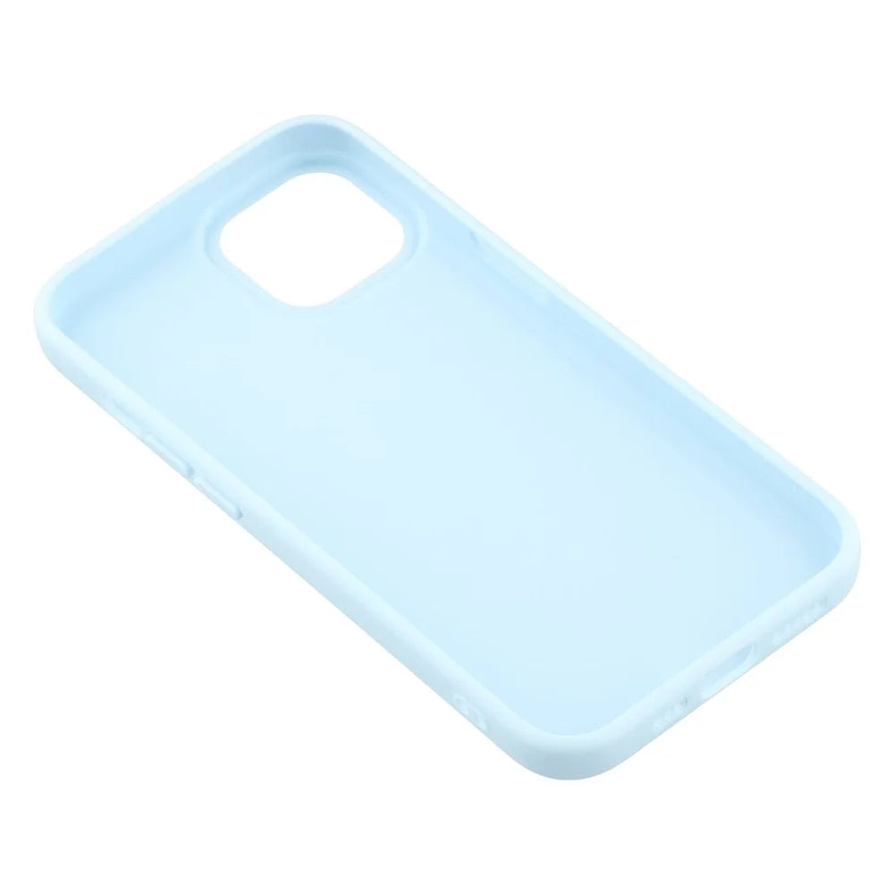For iPhone 17e / 16e Case 2.0mm Thick Solid Color Soft TPU Phone Back Cover Large Lens Cutout - Sky Blue - 7