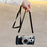 For iPhone 16 Pro Max Case Vintage Style Camera Design Phone Cover with Crossbody Strap - 2