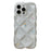 For iPhone 14 Pro Case Creative Rhombus Floral Pattern TPU Phone Cover - Style A - 1