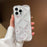 For iPhone 16 Pro Case Creative Rhombus Sequins Decor TPU Phone Cover - Rose - 3