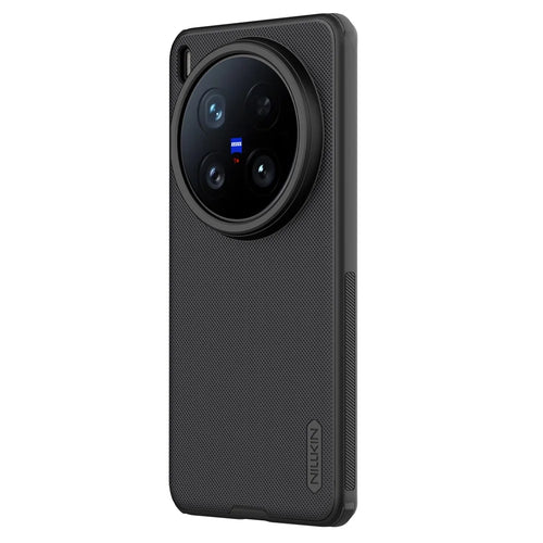 NILLKIN Frosted Shield Pro for vivo X200 Ultra 5G Magnetic Case PC + TPU Phone Cover - Black - 1