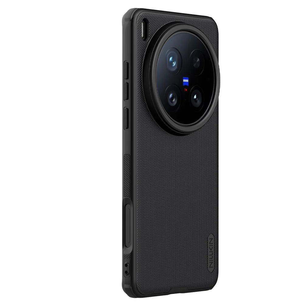 NILLKIN Frosted Shield Pro for vivo X200 Ultra 5G Magnetic Case PC + TPU Phone Cover - Black - 2