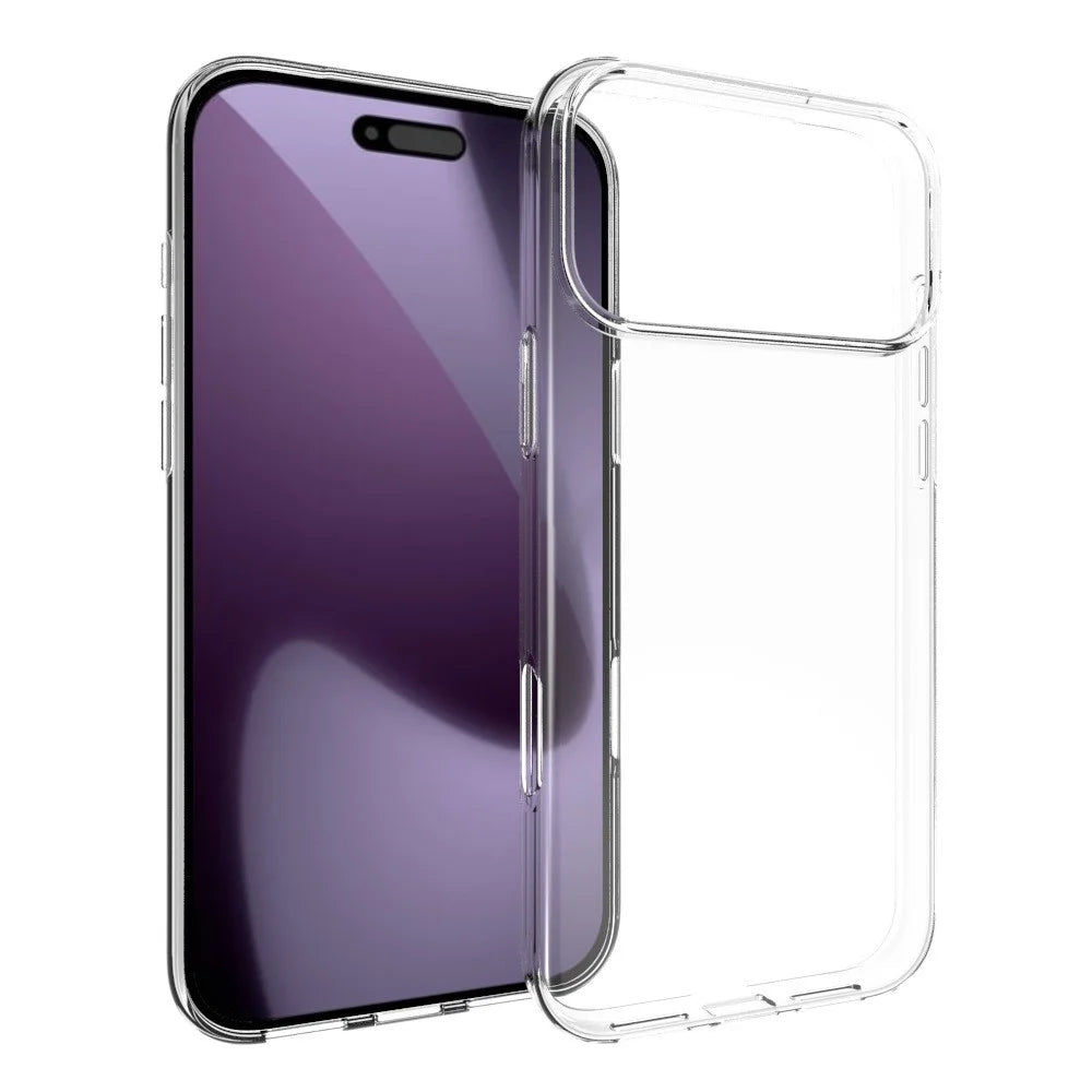 For iPhone 18 Pro Max / 17 Pro Max Case Watermark Resistant TPU Clear Phone Back Cover - 1