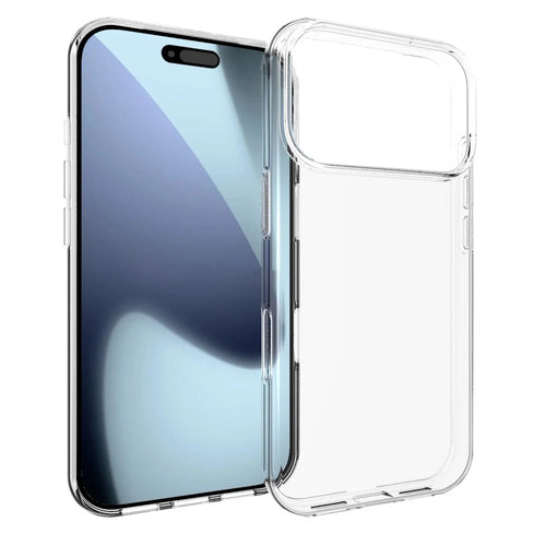 For iPhone 18 Pro / 17 Pro Case Watermark Resistant TPU Clear Phone Back Cover - 1