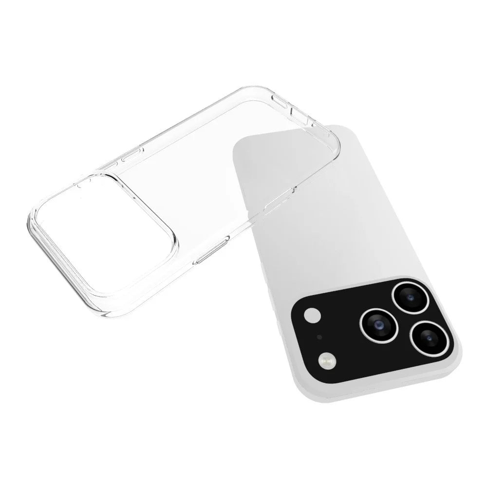 For iPhone 18 Pro / 17 Pro Case Watermark Resistant TPU Clear Phone Back Cover - 2