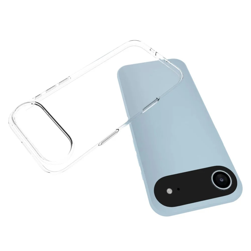 For iPhone Air Case Watermark Resistant TPU Clear Phone Back Cover - 2