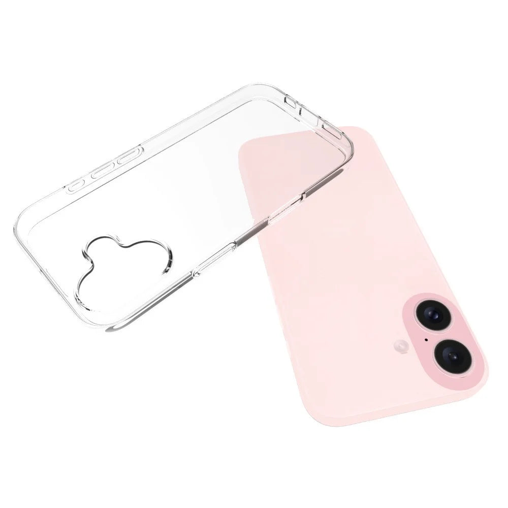 For iPhone 17 Case Watermark Resistant TPU Clear Phone Back Cover - 2