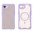 For iPhone 17e / 16e Magnetic Case Compatible with MagSafe TPU + PC Phone Back Cover - Purple - 2