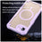 For iPhone 17e / 16e Magnetic Case Compatible with MagSafe TPU + PC Phone Back Cover - Purple - 4