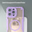 For iPhone 16 Pro Magnetic Case Compatible with MagSafe TPU + PC Phone Back Cover - Purple - 5