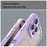 For iPhone 16 Pro Magnetic Case Compatible with MagSafe TPU + PC Phone Back Cover - Purple - 6