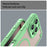 For iPhone 16 Pro Max Magnetic Case Compatible with MagSafe TPU + PC Phone Back Cover - Green - 6