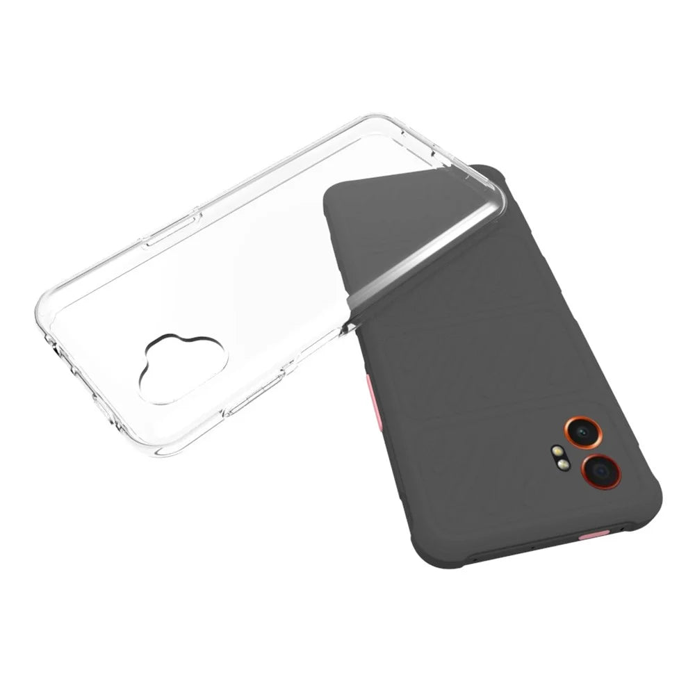 For Samsung Galaxy XCover7 Pro Case Watermark Resistant TPU Clear Phone Back Cover - 2