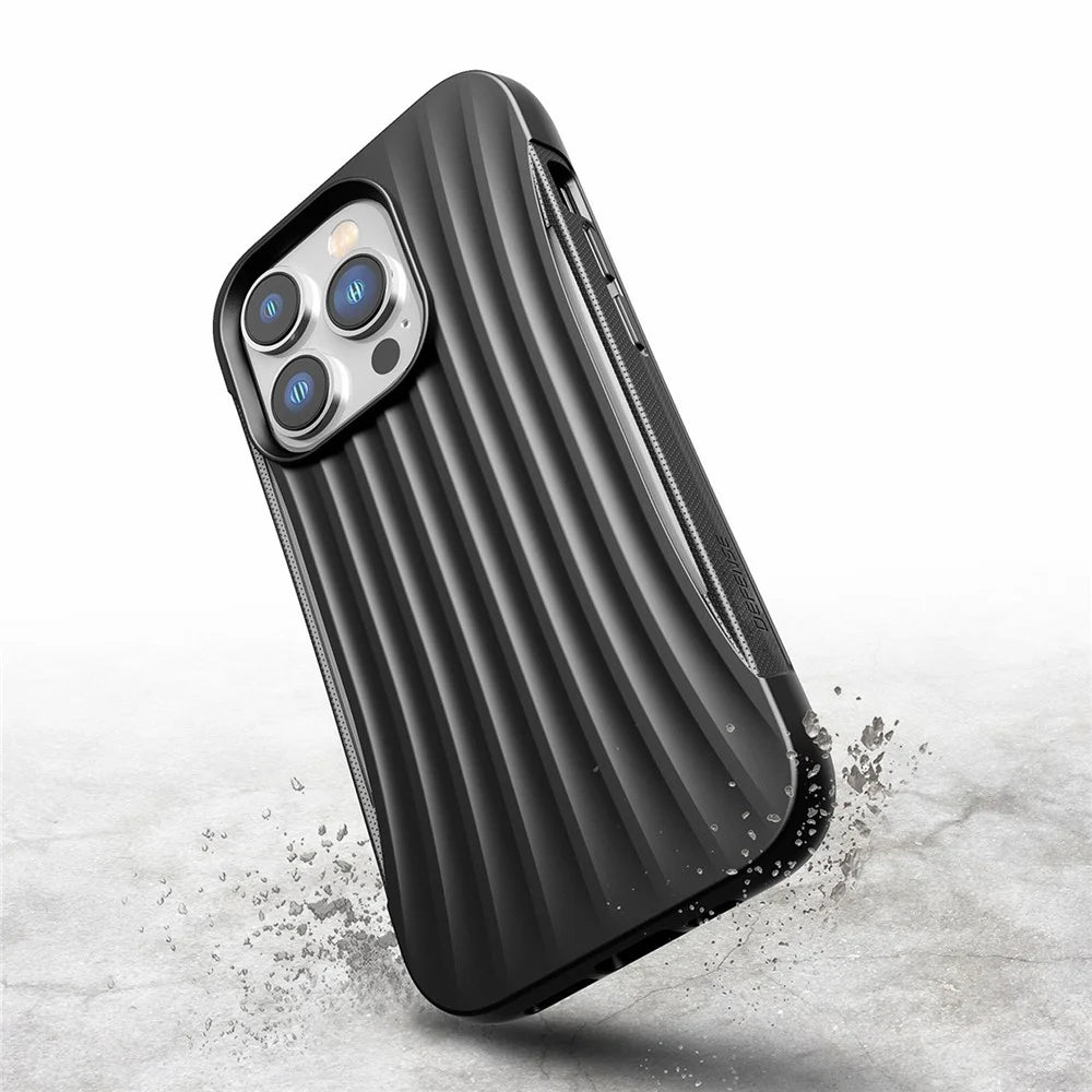 DEFENSE for iPhone 14 Pro Military Grade 10ft Drop Protection Case Biodegradable Soft TPU Cushion Shockproof Cover - Black - 3