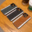 For iPhone 15 Pro Case Compatible with MagSafe Splicing Color PC + PU Leather Phone Back Cover - Black - 5
