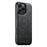 SUTENI G5 For iPhone 16 Pro Case Compatible with MagSafe Cowhide Texture Leather Back Cover - Black - 1