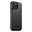 SUTENI G5 For iPhone 15 Pro Case Compatible with MagSafe Cowhide Texture Leather Back Cover - Black - 1
