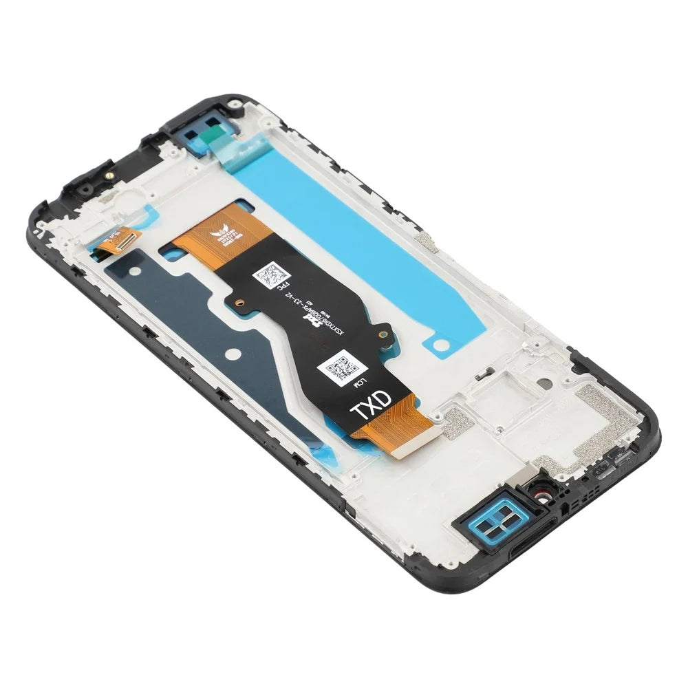 For TECNO Spark 30C 4G KL5 Grade C LCD Screen and Digitizer Assembly + Frame (Without Logo) - 5