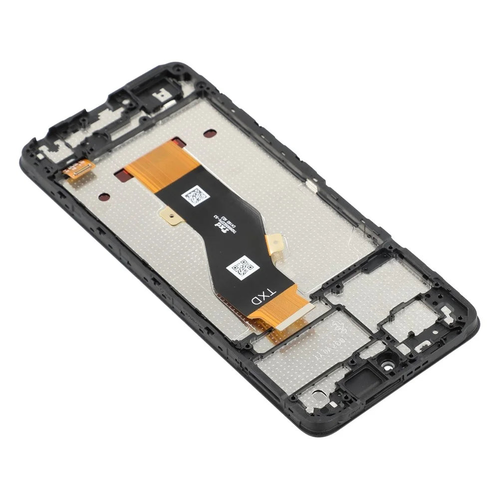For TECNO Spark 20C BG7 Grade C LCD Screen and Digitizer Assembly + Frame (Without Logo) - 5