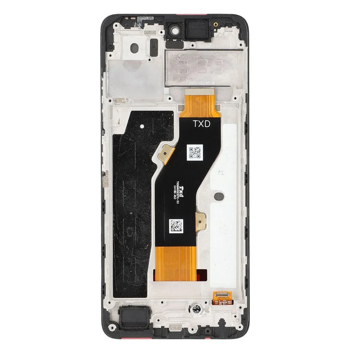 For TECNO Spark 20 KJ5 Grade C LCD Screen and Digitizer Assembly + Frame (Without Logo) - 2