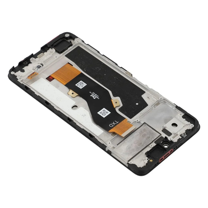 For TECNO Spark 20 KJ5 Grade C LCD Screen and Digitizer Assembly + Frame (Without Logo) - 5
