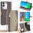 For vivo Y29 4G Case Mirror Wallet Leather Phone Cover with Chain Shoulder Strap - Grey - 1