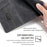 For vivo V50 Lite 5G Case Contrast Color Wallet Leather Phone Cover - Black + Grey - 6