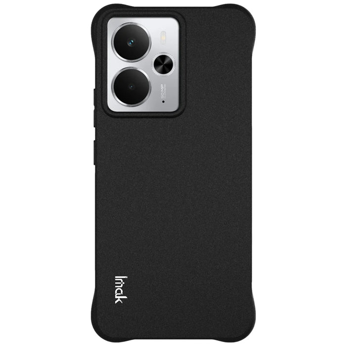 IMAK For Realme 14 5G Case TPU Phone Cover Airbag Shockproof Protection - Matte Black - 5