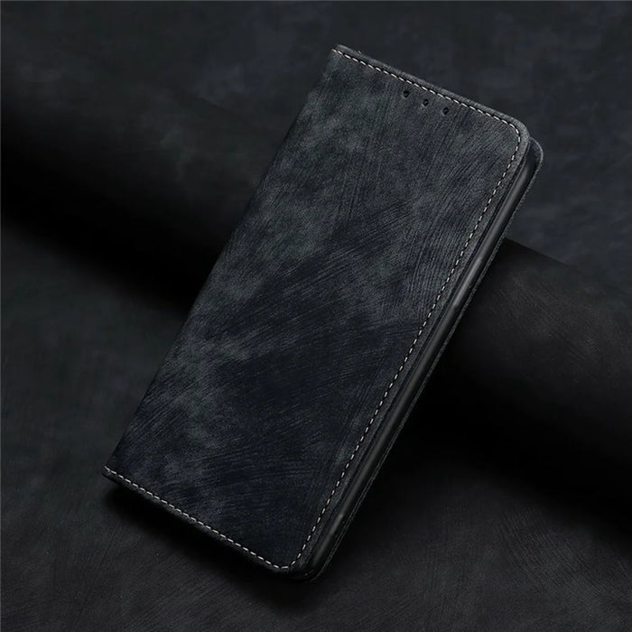 For vivo V50 Lite 5G Case RFID Blocking Wallet Leather Phone Cover - Black - 7