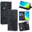 For vivo Y29s 5G / Y04 4G Case RFID Blocking Wallet Leather Phone Cover - Black - 1