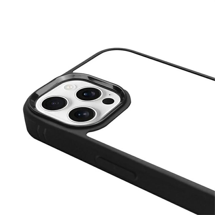 10Pcs For iPhone 16 Pro Case DIY Blank Heat Transfer TPU + PC Phone Back Cover with Magnetic Ring - 6